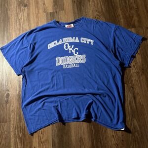 Oklahoma City OKC Dodgers Baseball T-Shirt Mens XXL 2XL Minor League